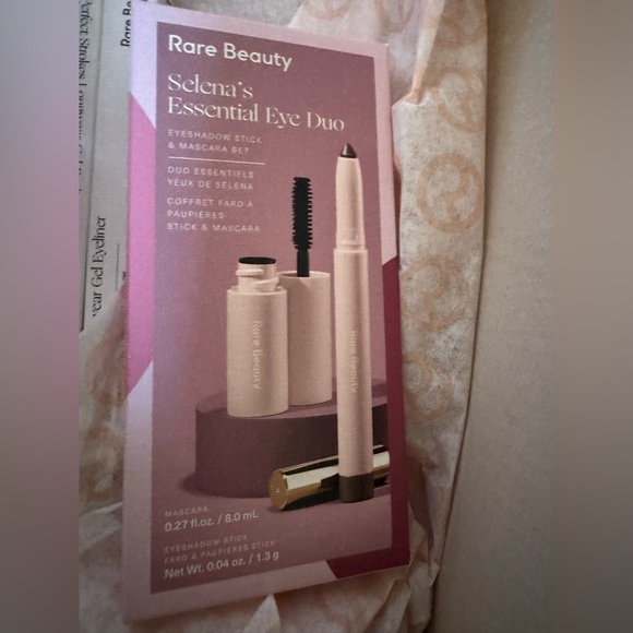 NWT Rare Beauty by Selena's Essential Eye Duo Eyeshadow Stick & Mascara Set